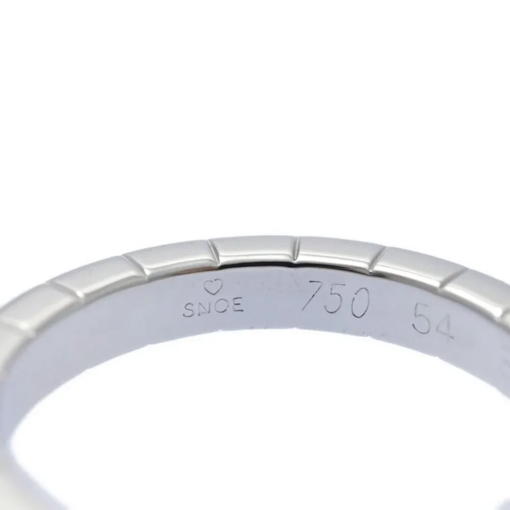 ★SOLD★ Cartier Lanier Ring 54 White Gold Wedding - Picture 7 of 11